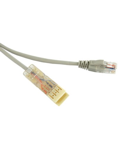 Патч-корд Hyperline PC-110-RJ45-2P-CX-1M-LSZH-GY в Ессентуках Патчкорды (медные) Pintop.ru