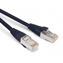 Патч-корд экранированный Hyperline PC-LPM-STP-RJ45-RJ45-C5e-3M-LSZH-BK