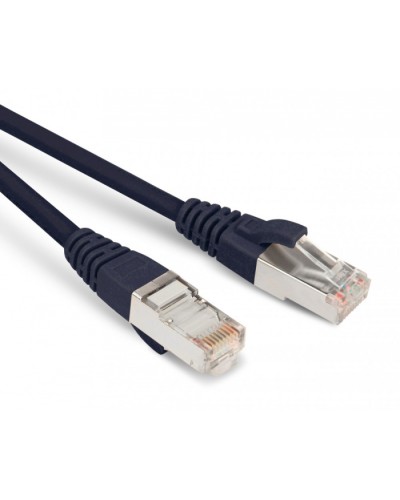 Патч-корд F/UTP Hyperline PC-LPM-STP-RJ45-RJ45-C6-3M-LSZH-BK в Ессентуках Патчкорды (медные) Pintop.ru