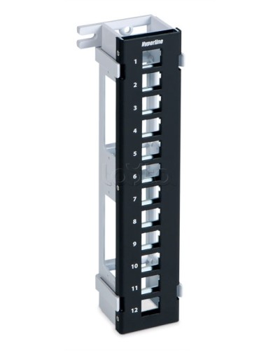 Патч-панель Hyperline PPWBL-12 в Ессентуках Патч панель Pintop.ru