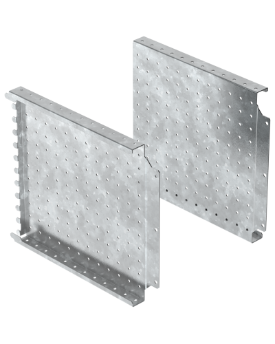 FORMAT Панель монтажная боковая перфорированная 300х400мм (2шт/упак) IEK (FO-00-MPSP-030-040) в Ессентуках Аксессуары для стоек и шкафов Pintop.ru