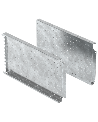 FORMAT Панель монтажная боковая перфорированная 300х600мм (2шт/упак) IEK (FO-00-MPSP-030-060) в Ессентуках Аксессуары для стоек и шкафов Pintop.ru