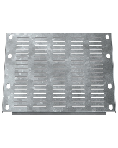 FORMAT Заглушка панели нижней наборной вентилируемой 200мм в шкаф шириной 400мм IEK (FO-00-PLTV-020-040) в Ессентуках Аксессуары для стоек и шкафов Pintop.ru