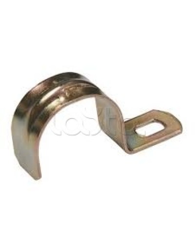 Скоба металлическая однолапковая d14-15 IEK CMAT10-14-100 в Ессентуках Держатели, клипсы, скобы Pintop.ru