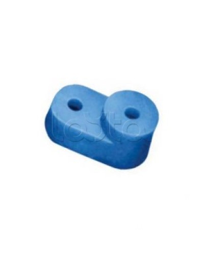 Угловой изолятор для «0» шины синий IEK YIS32 в Ессентуках Клеммные колодки Pintop.ru