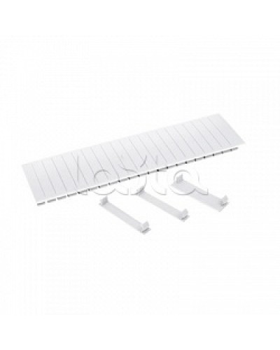 Заглушка 12 модулей белая IEK YZM10-12-K01 в Ессентуках Аксессуары для кабель-канала Pintop.ru