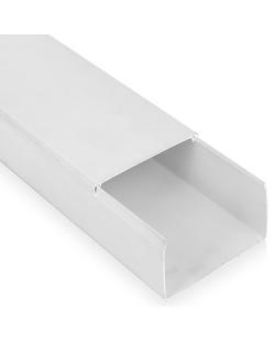 Кабель-канал 100х60 ECOLINE (8 м/уп) IEK (CKK11-100-060-1-K01) в Ессентуках Кабель-канал Pintop.ru