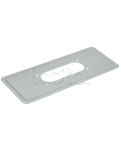 TITAN Фланец кабельный 345х120 с отверстием IEK (TI-00D-FL-345-120) в Ессентуках Аксессуары для стоек и шкафов Pintop.ru