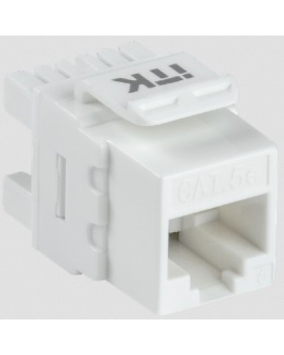 ITK Модуль Keystone Jack кат.5E UTP 110 IDC 180град (CS1-1C5EU-12) в Ессентуках Модули Keystone Pintop.ru