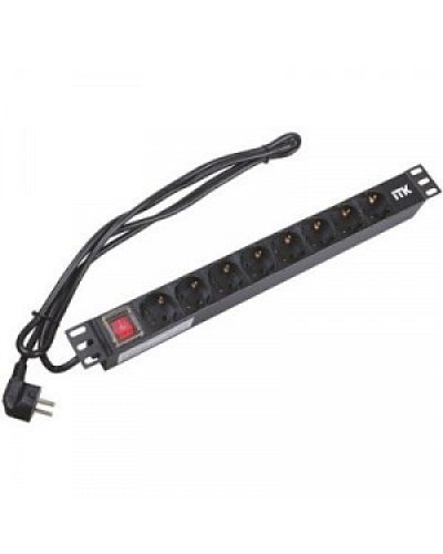 Блок розеток на 8 розеток 19 ITK PH22-9D1 в Ессентуках Блоки розеток Pintop.ru