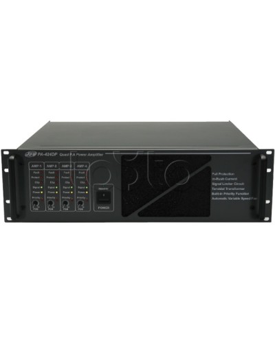 Усилитель мощности 4-x канальный JDM PA-412DP в Ессентуках Усилители Pintop.ru
