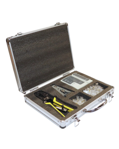 Набор инструментов для изготовления и тестирования патч-кордов LANMASTER LAN-NT-TK/PATCH-TST в Ессентуках Аксессуары для стоек и шкафов Pintop.ru