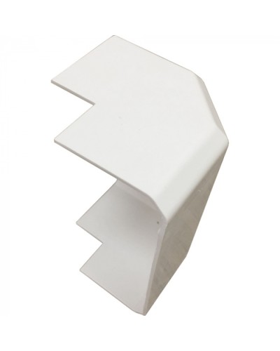 Внешний угол для короба 120х50 мм, белый LANMASTER (LAN-CT120x50-EC-WH) в Ессентуках Аксессуары для лотков Pintop.ru