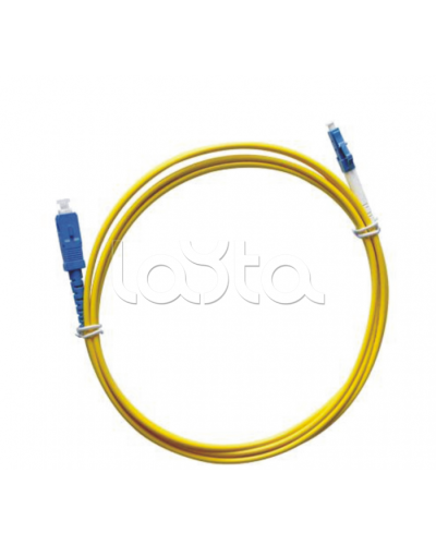 Патч-корд оптический LANMASTER LAN-LC-ST/OM4-1.5 в Ессентуках Патч-корды и пигтейлы Pintop.ru