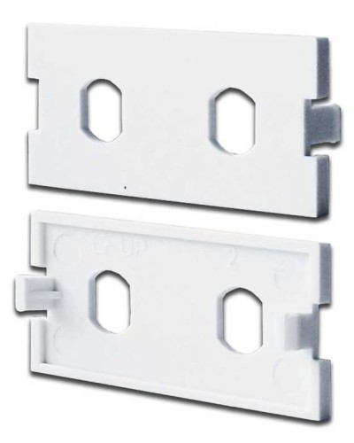 Вставка модульная под 2хST адаптера в розетку LAN-MB, белая LANMASTER LAN-MBP-2ST-WH в Ессентуках Коннекторы Pintop.ru