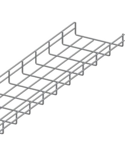 Лоток проволочный 50х50мм, Ф3.8мм, оцинкованный (3 м) LANMASTER LAN-MT50x50-3.8EZ в Ессентуках Кабельные лотки Pintop.ru