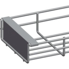 Заглушка торцевая для лотка MT50x400 LANMASTER LAN-MT-AT50x400EZ