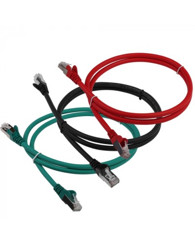 Патч-корд LSZH FTP кат.6, 15 м, серый LANMASTER LAN-PC45/S6-15-GY в Ессентуках Патч-корды и пигтейлы Pintop.ru