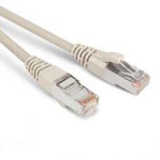 Патч-корд RJ45 - RJ45, 4 пары, FTP, категория 6A, 1 м, белый, LSZH LANMASTER LAN-PC45/S6A-1.0-WH