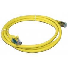 Патч-корд RJ45 - RJ45, 4 пары, FTP, категория 6A, 3 м, желтый, LSZH LANMASTER LAN-PC45/S6A-3.0-YL