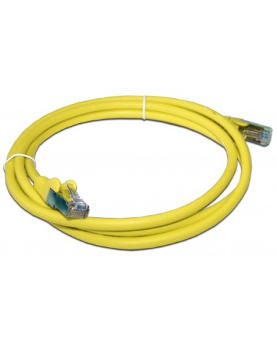 Патч-корд RJ45 - RJ45, 4 пары, FTP, категория 6A, 3 м, желтый, LSZH LANMASTER LAN-PC45/S6A-3.0-YL в Ессентуках Патч-корды и пигтейлы Pintop.ru