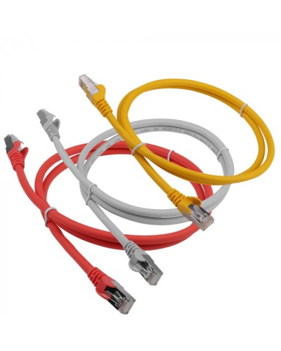 Патч-кордLSZH FTP кат.6A, 7.0 м, красный LANMASTER (LAN-PC45/S6A-7.0-RD) в Ессентуках Патч-корды и пигтейлы Pintop.ru