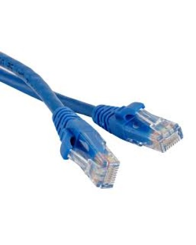Патч-корд RJ45 - RJ45, 4 пары, UTP, категория 6, 5 м, синий, LSZH LANMASTER LAN-PC45/U6-5.0-BL в Ессентуках Патч-корды и пигтейлы Pintop.ru