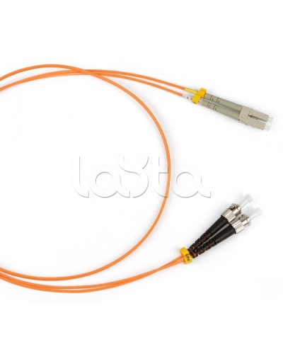 Патч-корд оптический LANMASTER LAN-ST-SC/SA-1.0 в Ессентуках Патч-корды и пигтейлы Pintop.ru