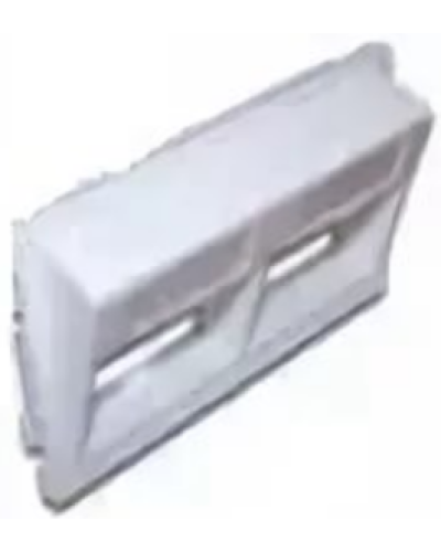 Рамка адаптерная LANMASTER LAN-WA-P2H/A-WH в Ессентуках Коммутационные изделия Pintop.ru