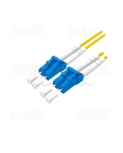 Патч-корд оптический Lazso PC-DU-LC/LC(3m) в Ессентуках Патч-корды и пигтейлы Pintop.ru