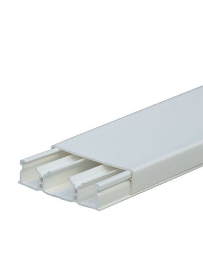 Мини-плинтус DLPlus 60x16 - 3 секции - длина 2,10 м - белый Legrand 030026 в Ессентуках Кабель-канал Pintop.ru