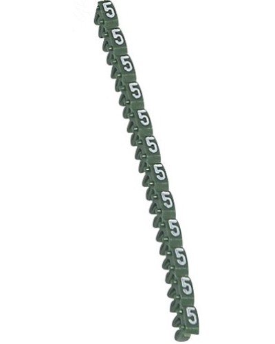 Маркер 5 4/6 ЗЕЛ CAB3 Legrand 038235 в Ессентуках Аксессуары для кабель-канала Pintop.ru