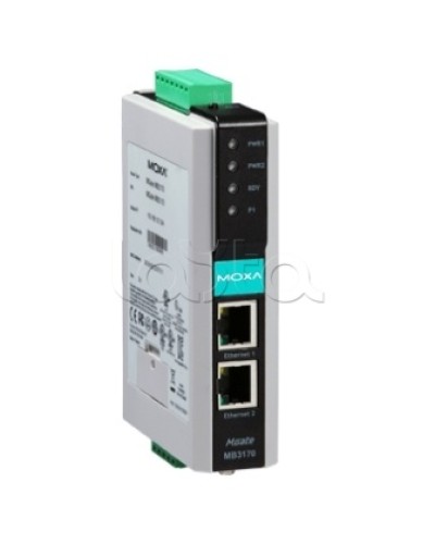 Преобразователь 1-портовый Modbus-RTU/ASCII (RS-232/422/485) в Modbus/TCP MGate MB3170I-T в Ессентуках Дополнительное оборудование для ОПС Pintop.ru