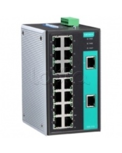 Коммутатор неуправляемый промышленный 16-портовый Moxa EDS-316 в Ессентуках Коммутаторы Pintop.ru