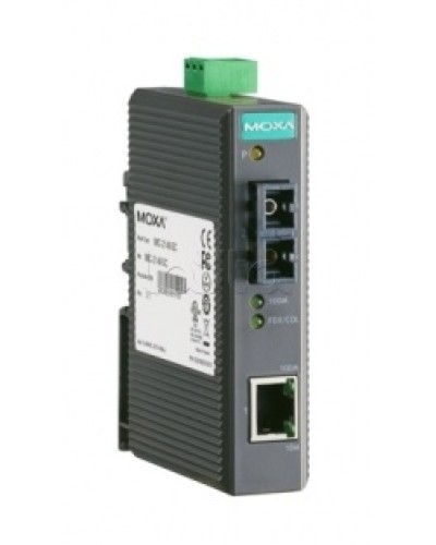 Медиаконвертер Ethernet 10/100BaseTX в 100BaseFX (SC) Moxa IMC-21-S-SC в Ессентуках Медиаконвертеры Pintop.ru