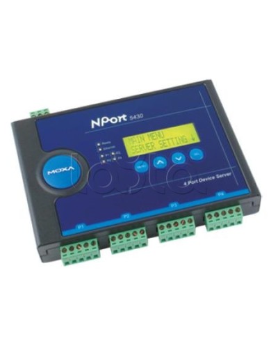 Сервер 4-портовый RS-422/485 в Ethernet Moxa NPort 5430I в Ессентуках Дополнительное оборудование для ОПС Pintop.ru