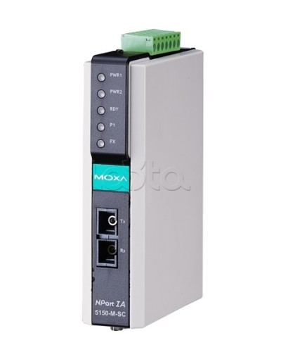 Сервер 1-портовый RS-232/422/485 в Ethernet Moxa NPort IA-5150I-S-SC-T в Ессентуках Дополнительное оборудование для ОПС Pintop.ru