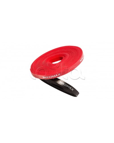 Стяжка-липучка NIKOMAX NMC-CTV05M-15-RL-GN в Ессентуках Стяжки-хомуты Pintop.ru