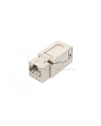 Модуль Keystone Jack RJ-45 категория 6a самозажимной полный экран NIKOMAX (NMC-KJSA2-NT-MT) в Ессентуках Модули Keystone Pintop.ru