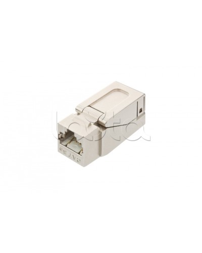 Модуль Keystone Jack RJ-45 категория 5e самозажимной полный экран NIKOMAX (NMC-KJSD2-NT-MT) в Ессентуках Модули Keystone Pintop.ru