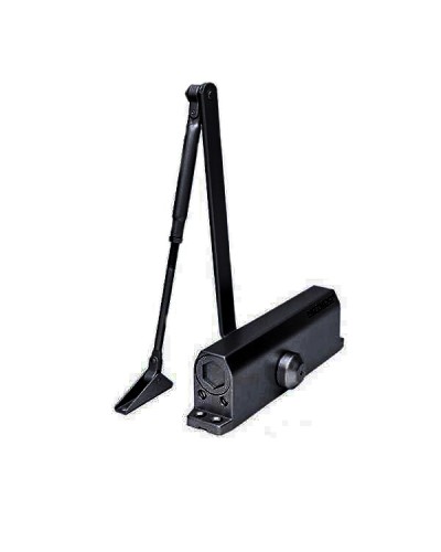 Доводчик NOTEDO DC-180 Лёгкий характер EN5/6/7, с рычажной тягой (чёрный) в Ессентуках Доводчики Pintop.ru