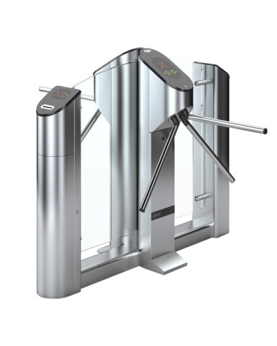 Турникет моторизованный двухсторонний с картоприемником Oxgard Praktika Т-03-DК-2R (EM-Marine) в Ессентуках Турникеты Pintop.ru