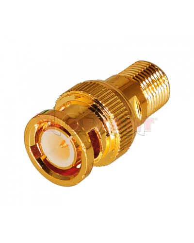Переход гнездо F - штекер BNC GOLD (50шт/уп) PROCONNECT 05-3201-1 в Ессентуках Коннекторы Pintop.ru