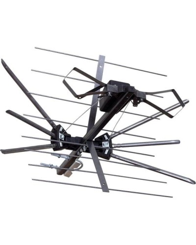 Антенна ТВ наружная АКТИВНАЯ для аналогового и цифрового ТВ REXANT (34-0401) в Ессентуках Системы видеонаблюдения Pintop.ru