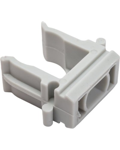 Крепёж-клипса для труб ø16 мм, серая (100 шт/уп)Rexant (28-0116-2) в Ессентуках Держатели, клипсы, скобы Pintop.ru