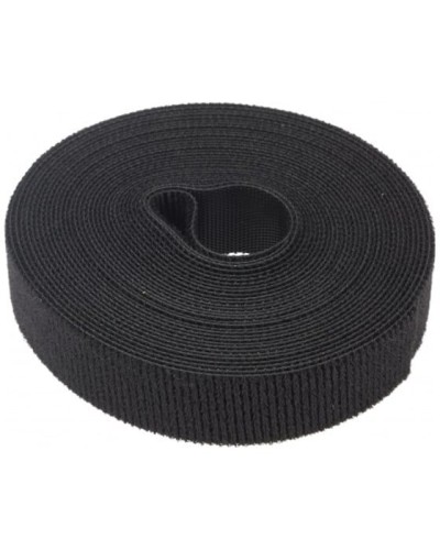 Лента-липучка многоразовая 5 м х 20мм, черная (1 шт/уп) REXANT 07-7526 в Ессентуках Монтажные материалы Pintop.ru