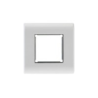 Панель лицевая 80х80 для модуля Mosaic, металлический суппорт 03-0130