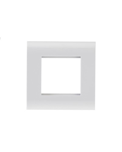 Панель лицевая 80х80 для модуля Mosaic, пластиковый суппорт 03-0131 в Ессентуках Вентиляторные модули Pintop.ru