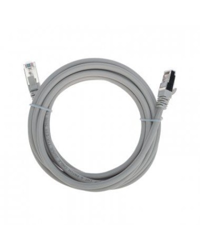 Патч-корд F/UTP, CAT 6, RJ45-RJ45, 26AWG, LSZH, серый, 3м REXANT 02-0210-3 в Ессентуках Патчкорды (медные) Pintop.ru