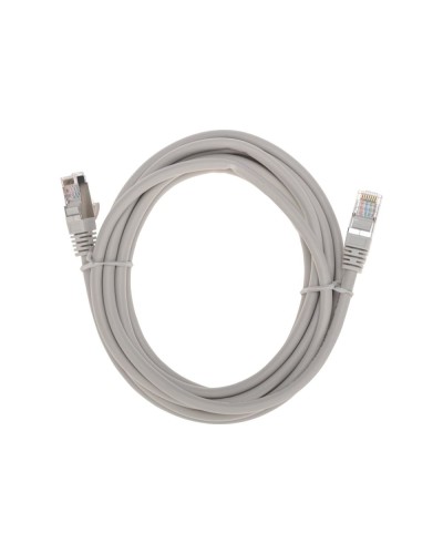 Патч-корд S/FTP, CAT 6A (10G), RJ45-RJ45, 28AWG, LSZH, серый, 3м REXANT 02-0390-3 в Ессентуках Патчкорды (медные) Pintop.ru